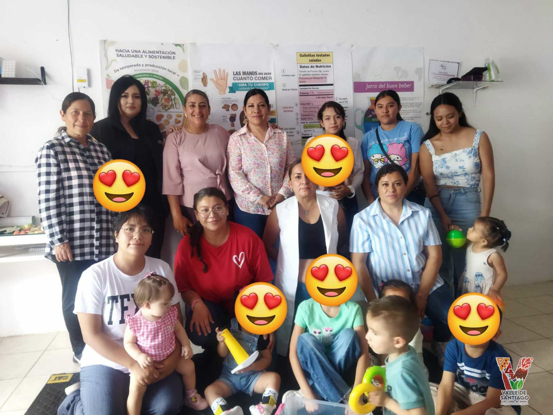Promueven alimentación saludable y sostenible entre familias de Valle de Santiago